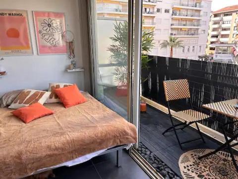 Elegant T2 Clim & Balcon - Plein Centre Cannes Extérieur photo